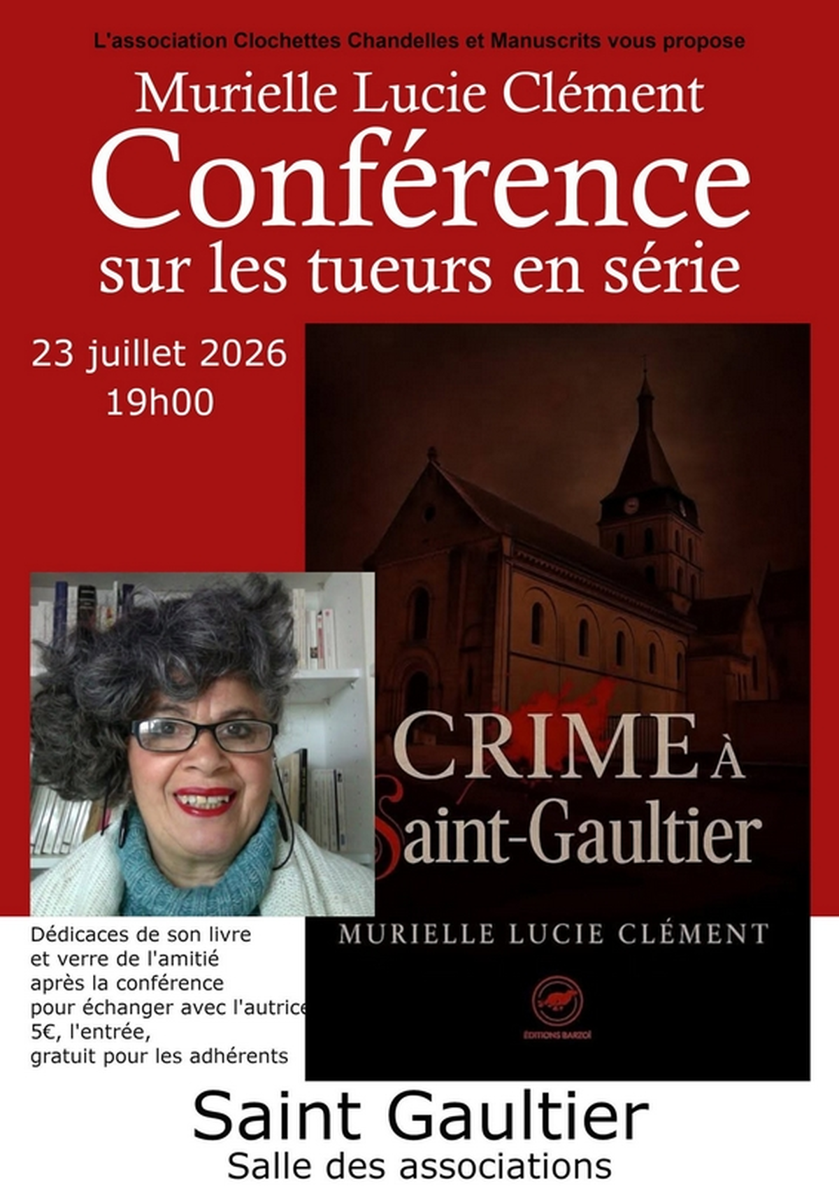 Conférence par Murielle Lucie Clément