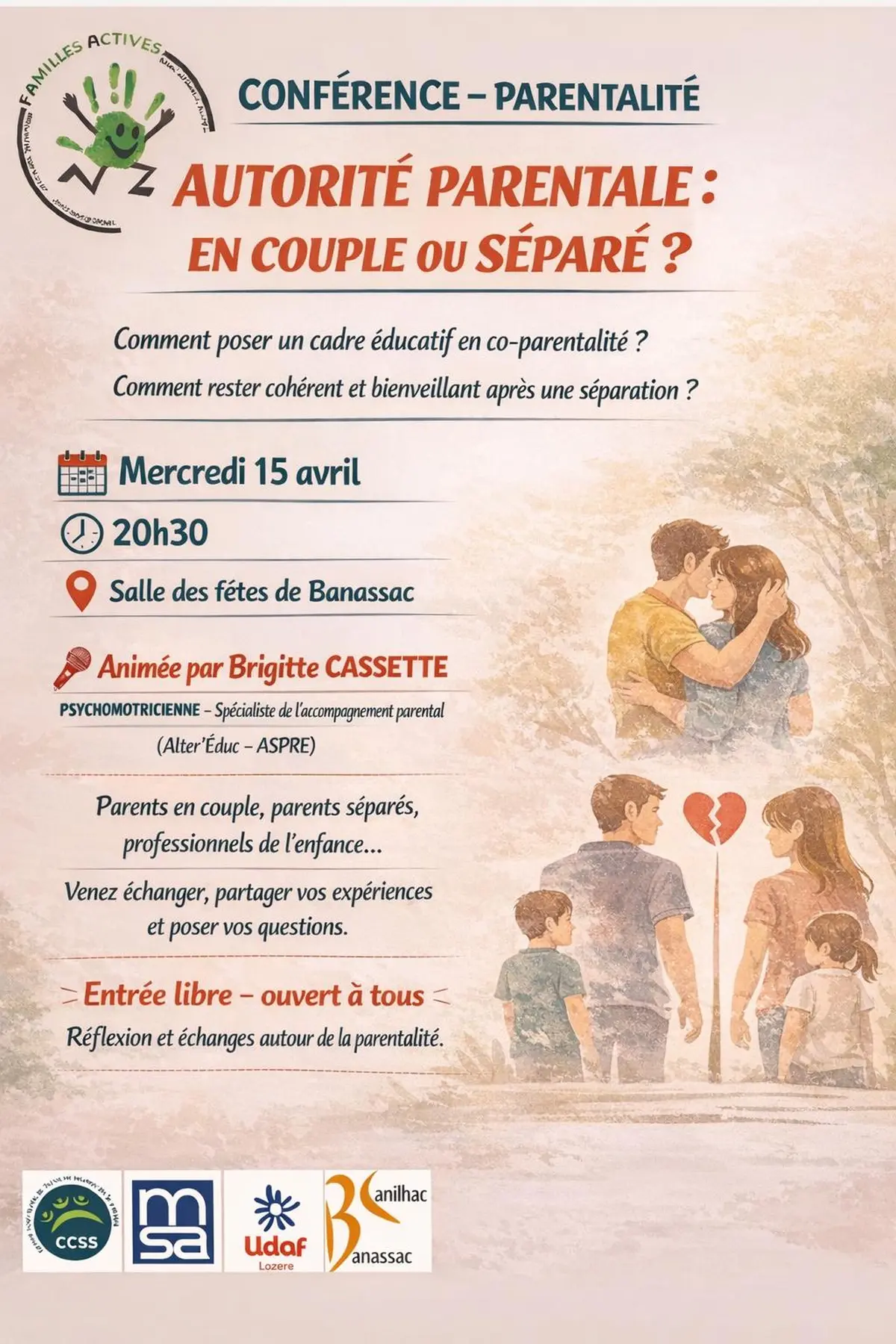 Conférence Parentalité ''Autorite Parentale : En Couple Ou Separe?