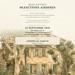 Conférence - Parfum et apéritif