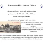 Conférence Parlez moi d'Adour
