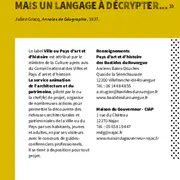 Conférence Patrimoine(s) et ruralité