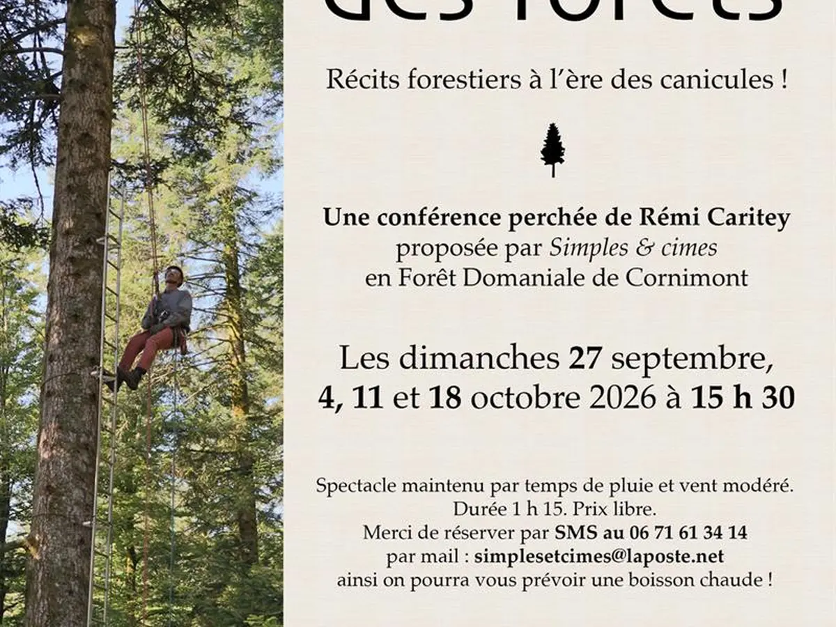 Conférence perchée - L'exil des forêts