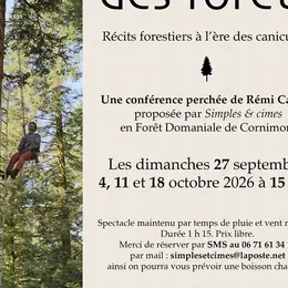 Conférence perchée - L'exil des forêts