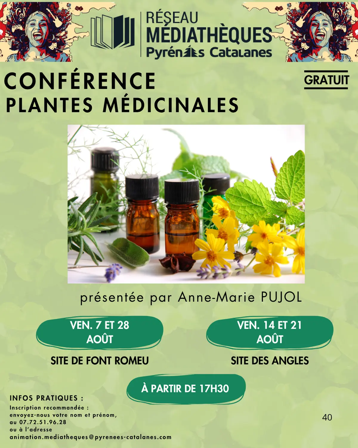 Conférence Plantes Médicinales - 28 Août