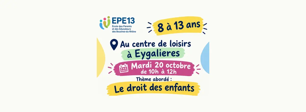 Conférence pour enfants : Le droit des enfants
