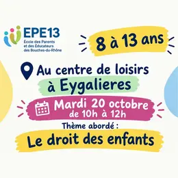 Conférence pour enfants : Le droit des enfants