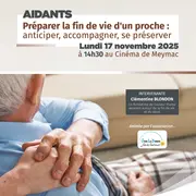 Conférence : Préparer la fin de vie d’un proche