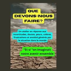 Conférence | Que devons-nous faire ?