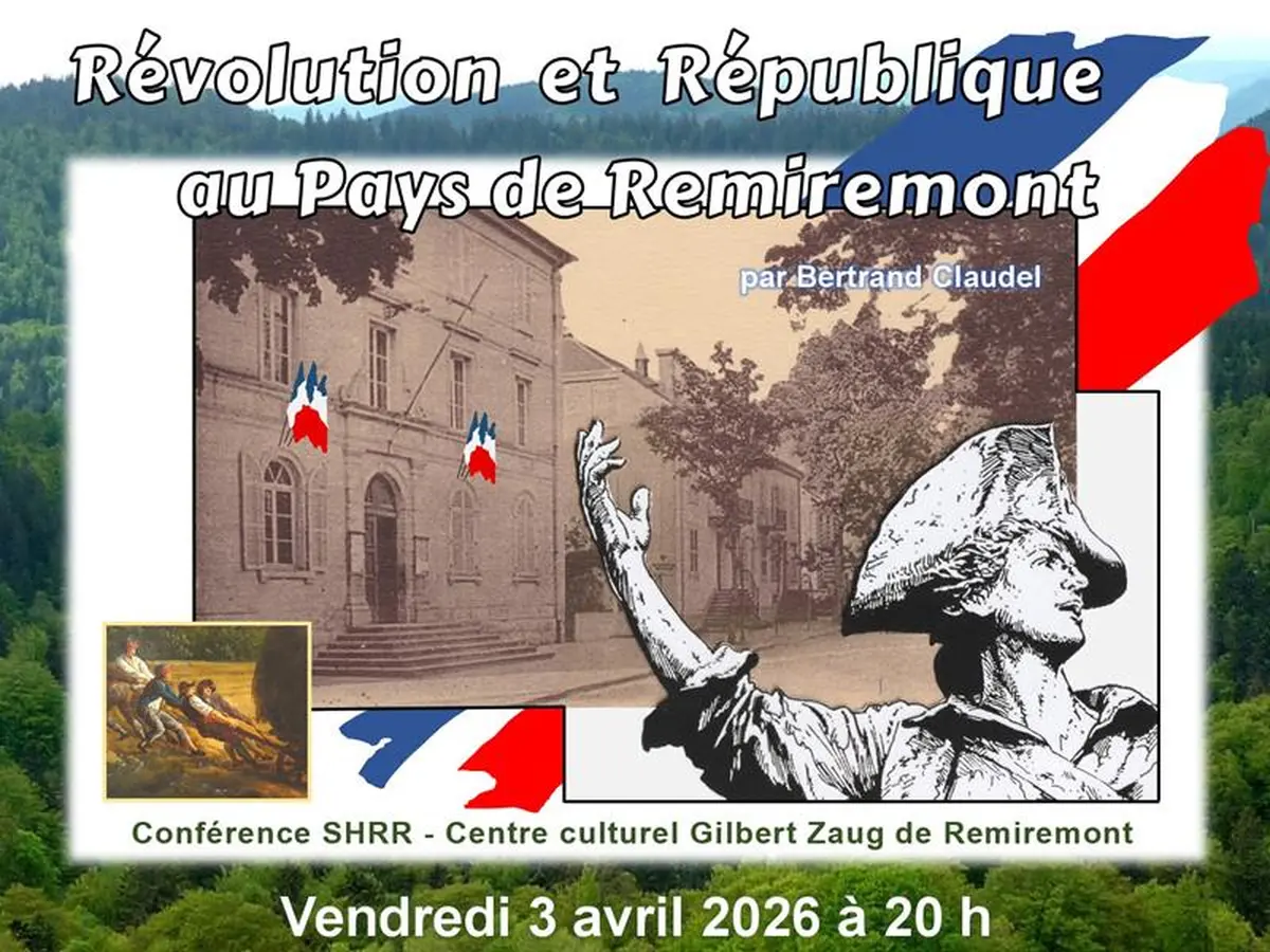 Conférence : Révolution et République au Pays de Remiremont