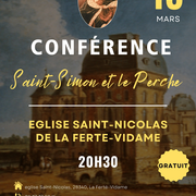 Conférence Sainrt-Simon et le Perche