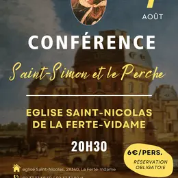 Conférence Saint-Simon et le Perche