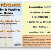 Conférence : Sainte-Foy-De-Peyrolières Dans L’histoire