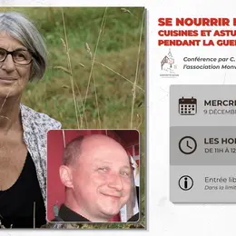 Conférence Se nourrir malgré tout : cuisines et astuces en Normandie pendant la guerre par Christiane Dorléans et David Lecoeur