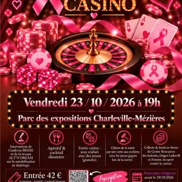 Conférence, soirée festive, récolte des fonds: Pink Casino