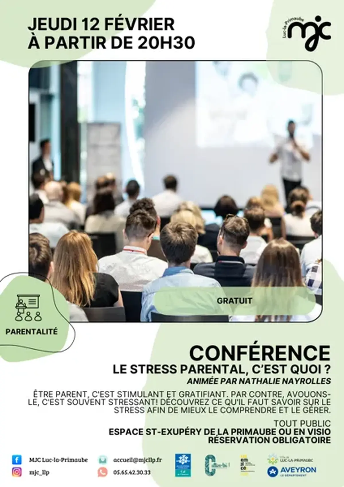 CONFÉRENCE : Stress parental, c'est quoi ?