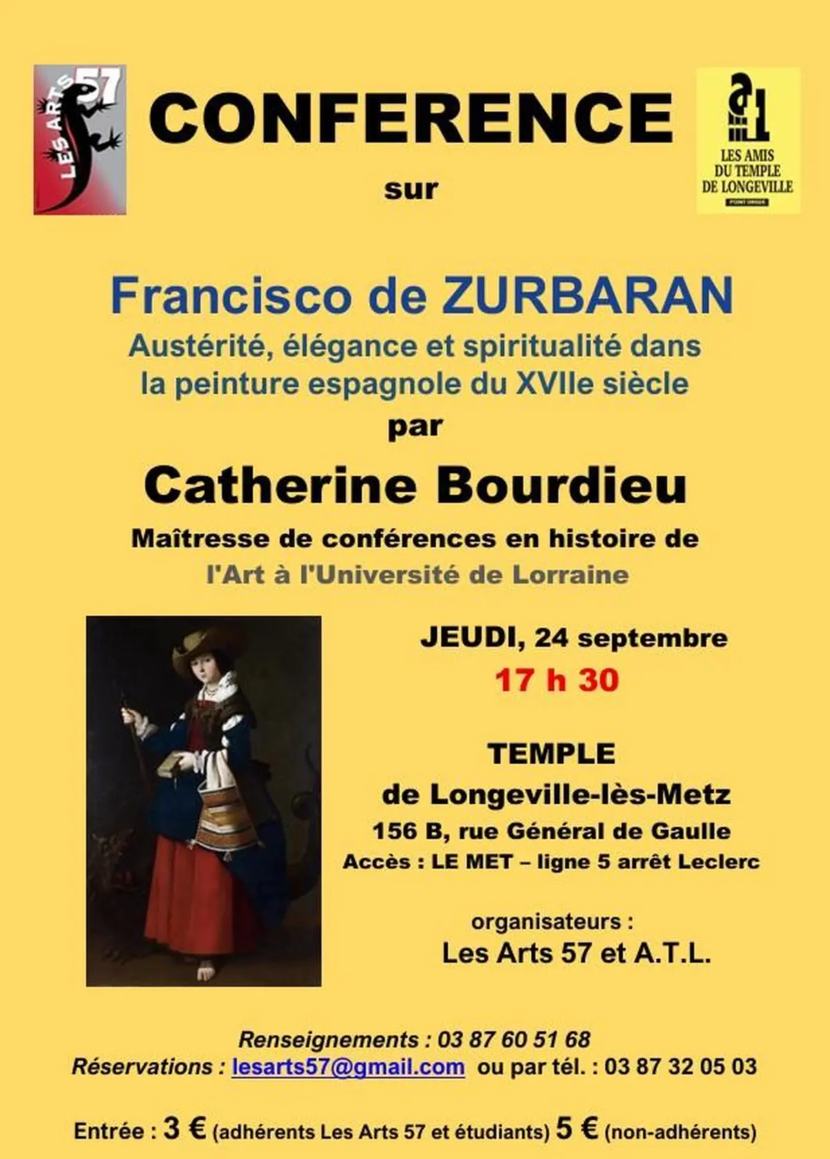 Conférence sur Francisco de Zurbaran