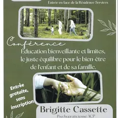 Conférence sur l'éducation des enfants à Laissac