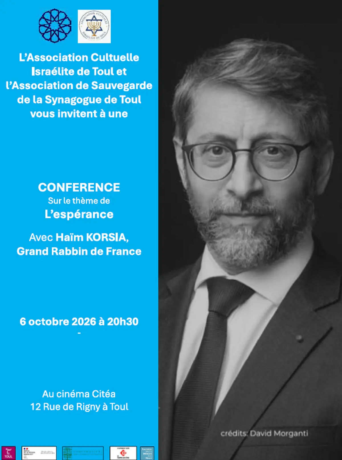 Conférence sur L'espérance - Citéa Toul