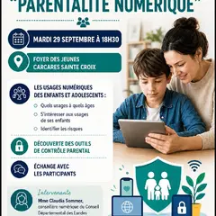 Conférence sur la parentalité numérique