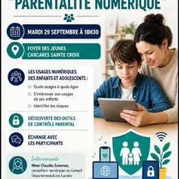 Conférence sur la parentalité numérique