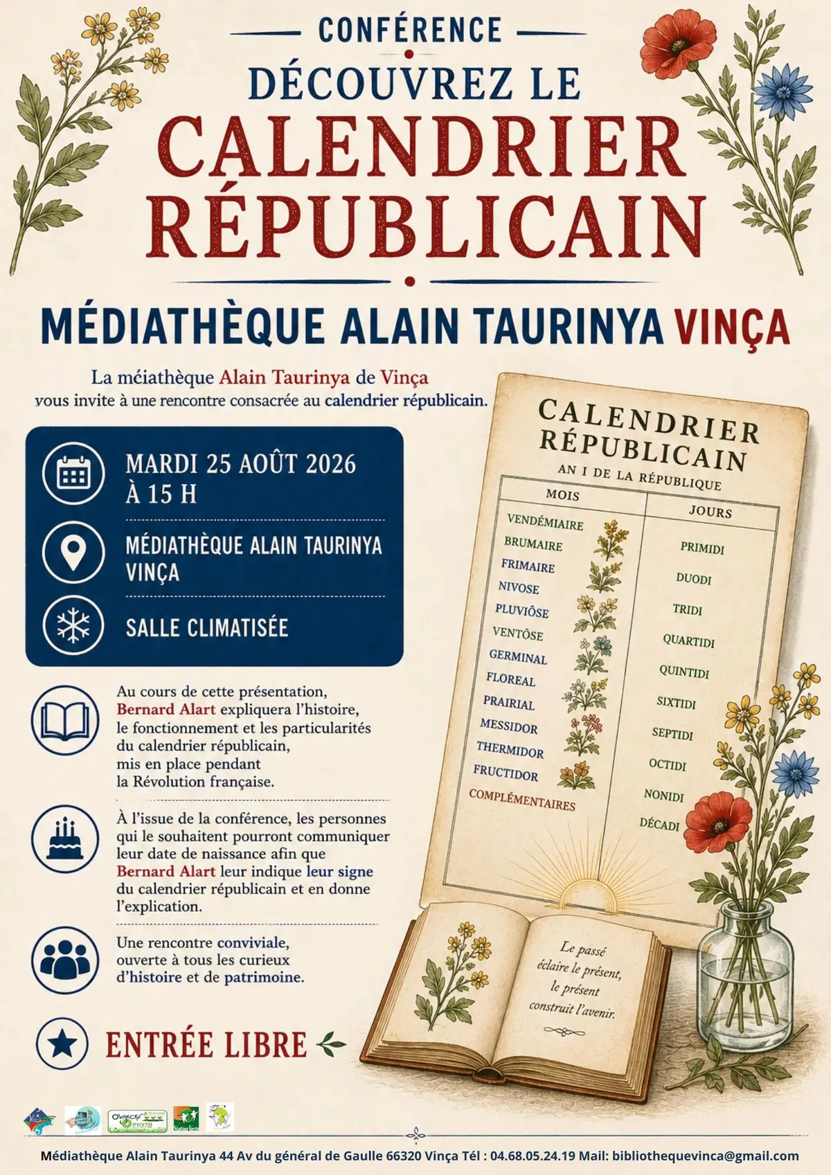 Conférence Sur Le Calendrier Républicain