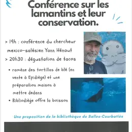 Conférence sur les lamantins et leur conservation