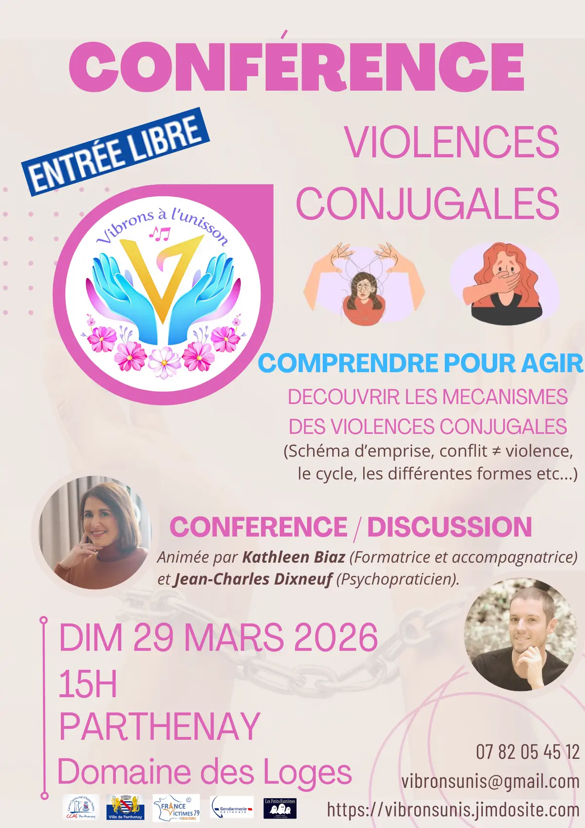 Conférence sur les violences conjugales : comprendre pour agir