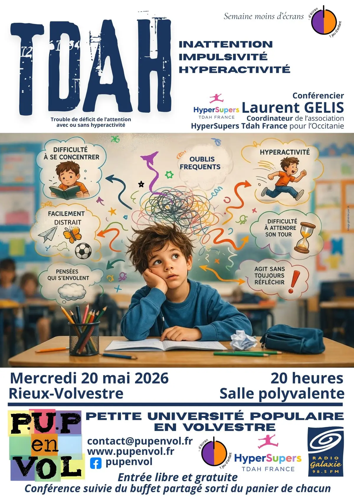 Conférence : Tdah
