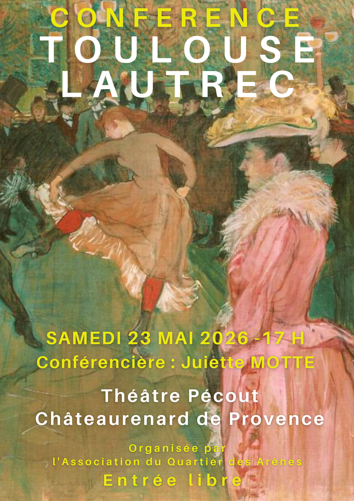 Conférence Toulouse Lautrec