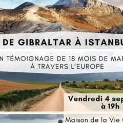 Conférence: traverser l'Europe à pied