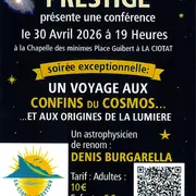 Conférence Un Voyage aux Confins du Cosmos et aux Origines de la Lumière
