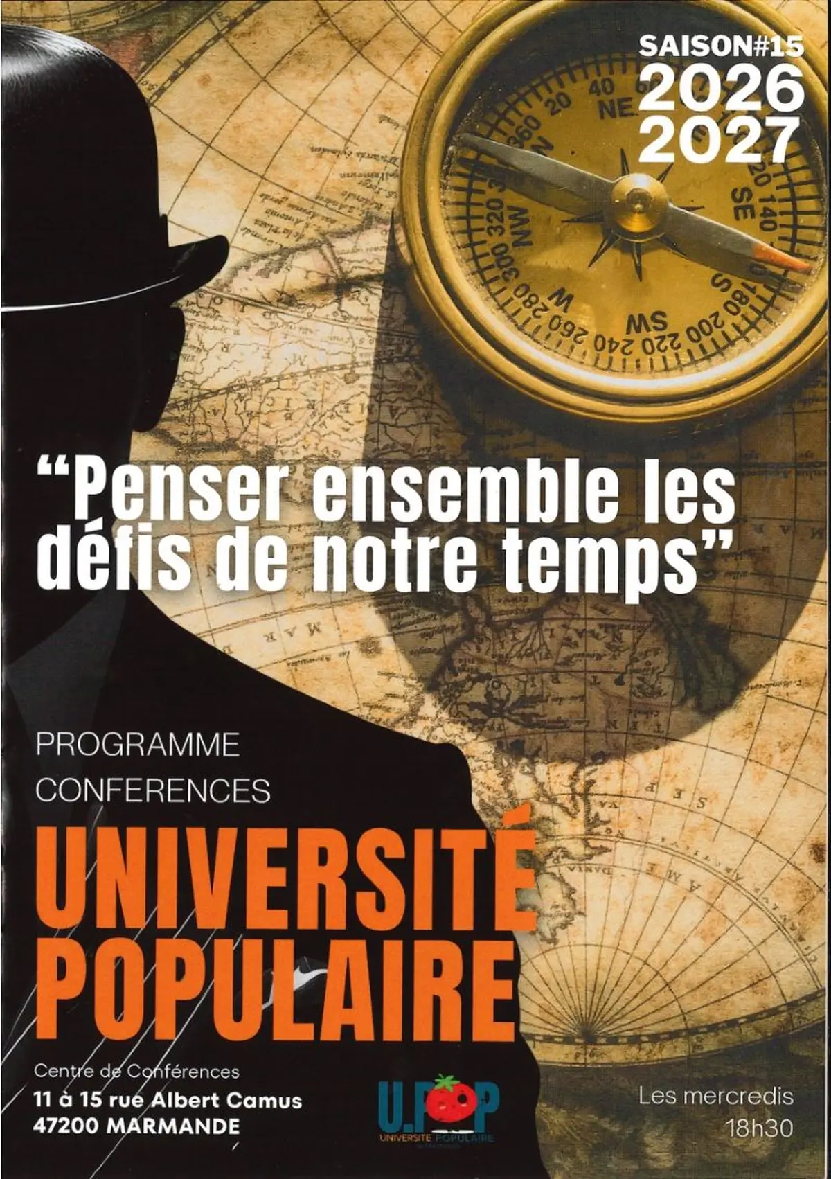 Conférence UPOP La Boetie-Montaigne par Anne-Marie COCULA