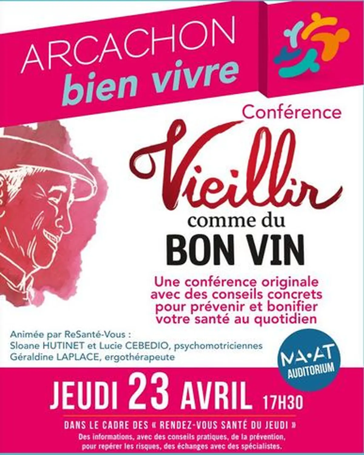 Conférence : Vieillir comme du bon vin