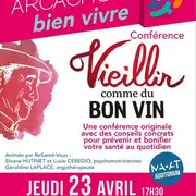Conférence : Vieillir comme du bon vin