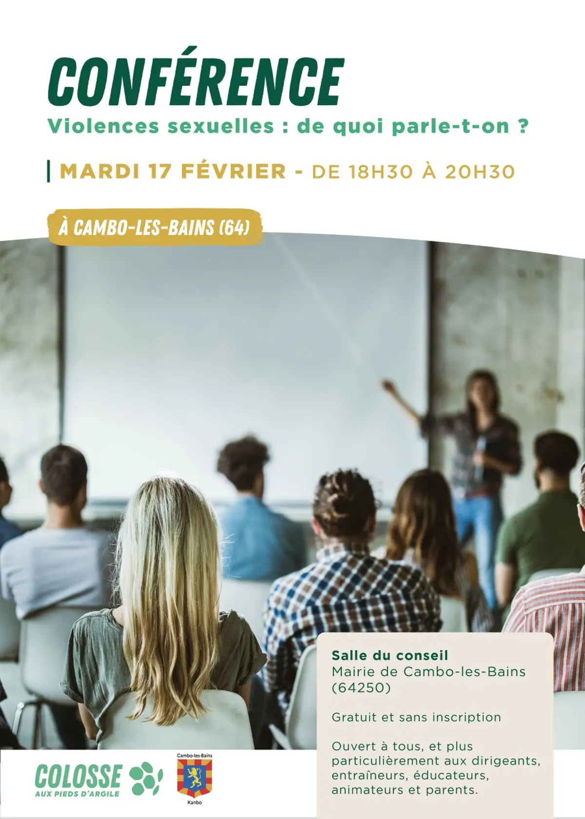 Conférence Violences sexuelles : de quoi parle-t-on ?