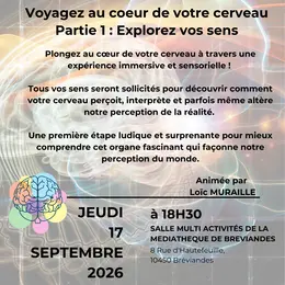Conférence Voyagez au cœur de votre cerveau