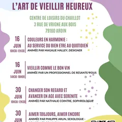 Conférences : L'art de vivre heureux