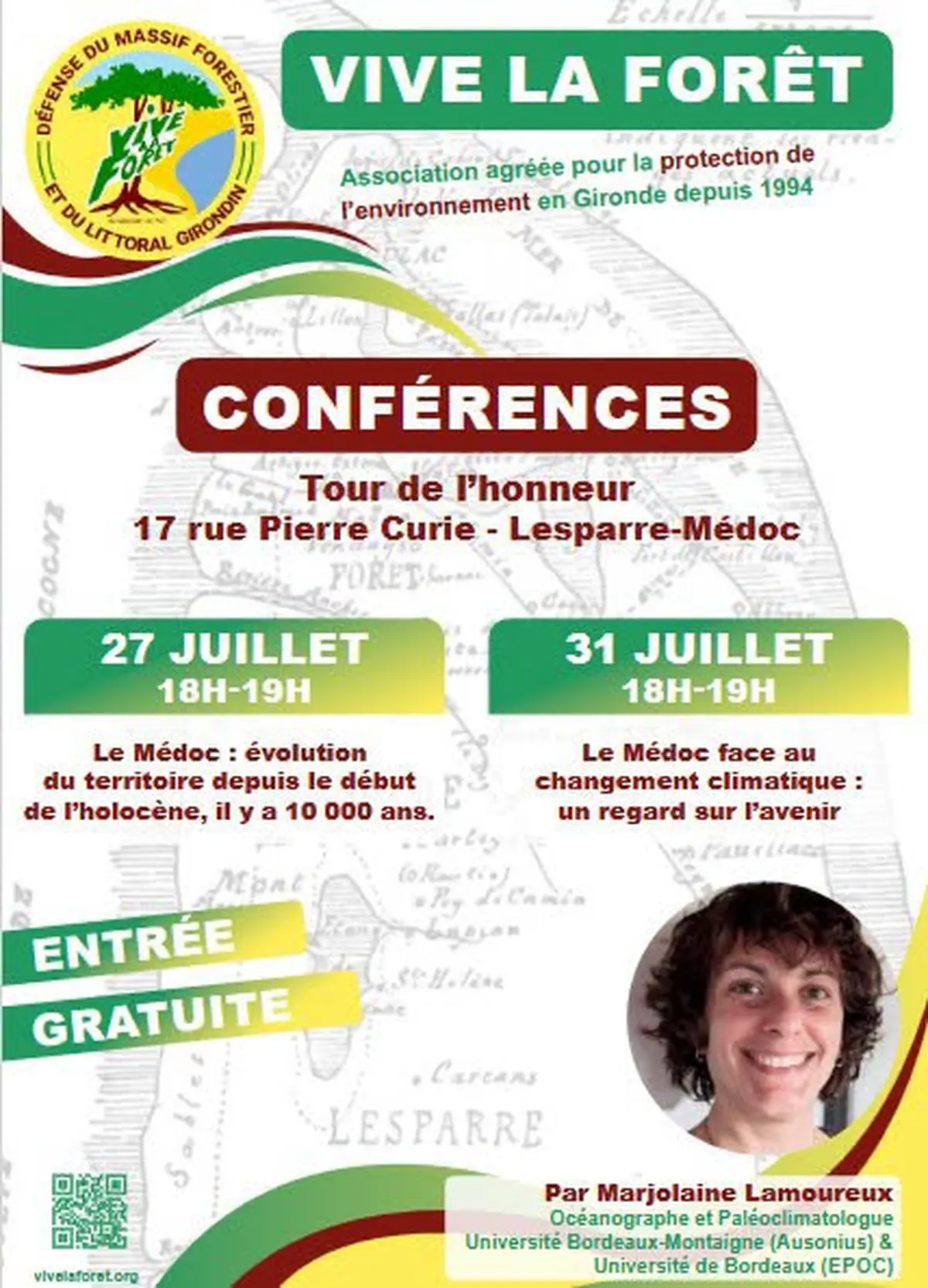 Conférences : Vive la forêt