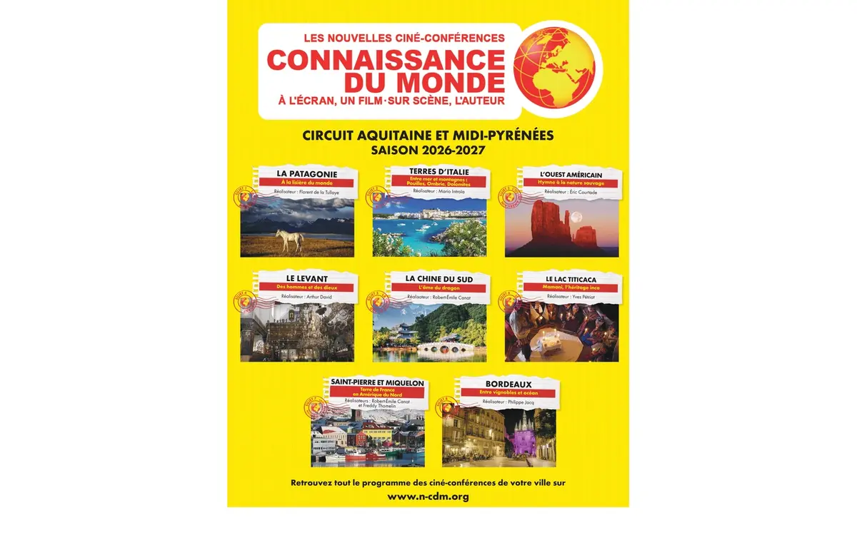 Connaissance du monde - Bordeaux : Entre vignobles et océan