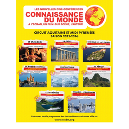 Connaissance du monde - saison 2025/2026