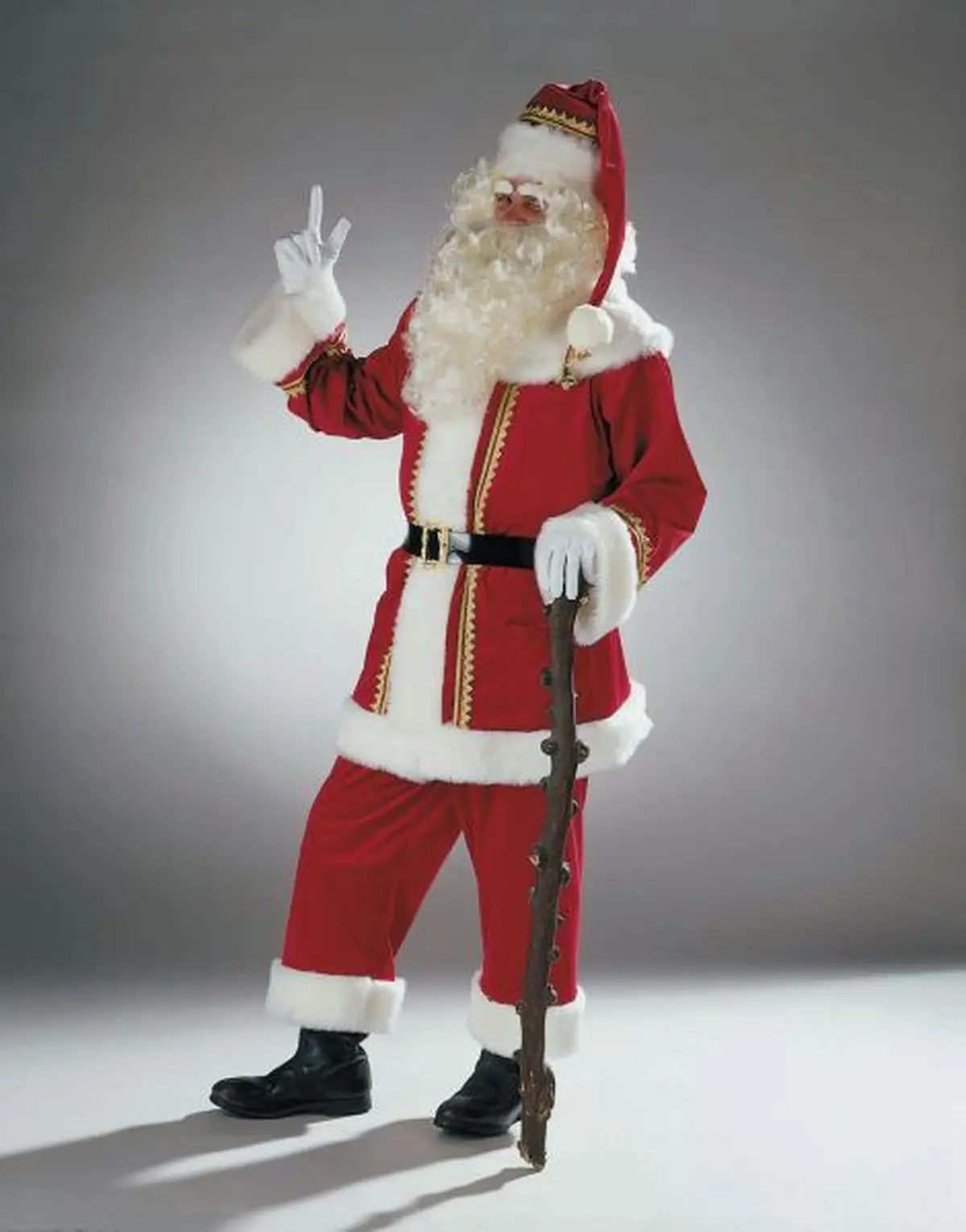 Un Papa Noël plus vrai que nature ! (costume Fiesta Republic)