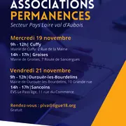 Conseils aux associations - permanence à Cuffy