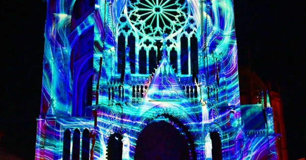 Constellations de Metz - Mapping vidéo