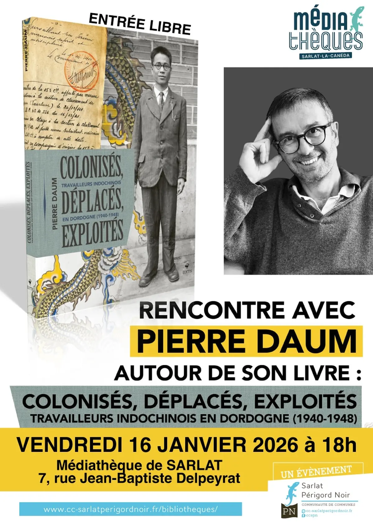 Conte à partir de 3 ans : Rencontre avec Pierre DAUM
