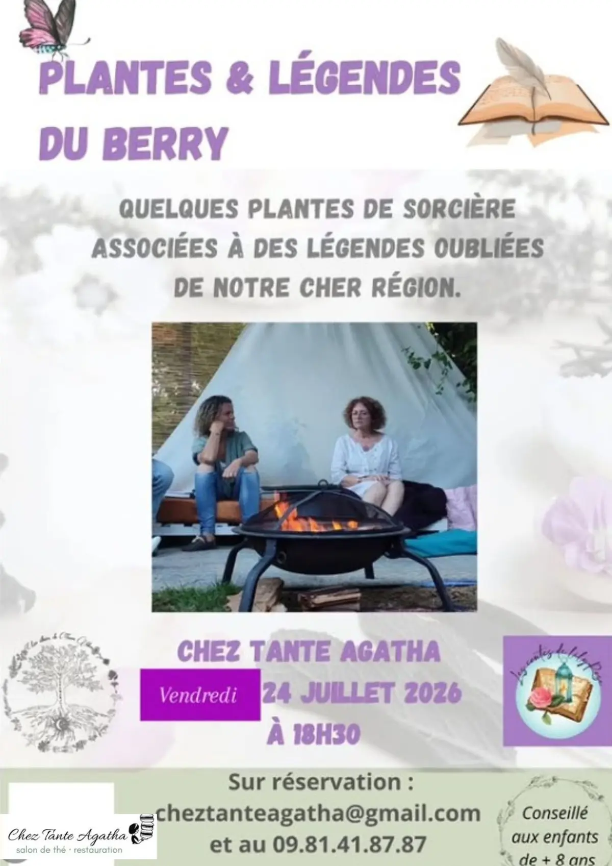 Conte- dégustation Plantes et légendes du Berry