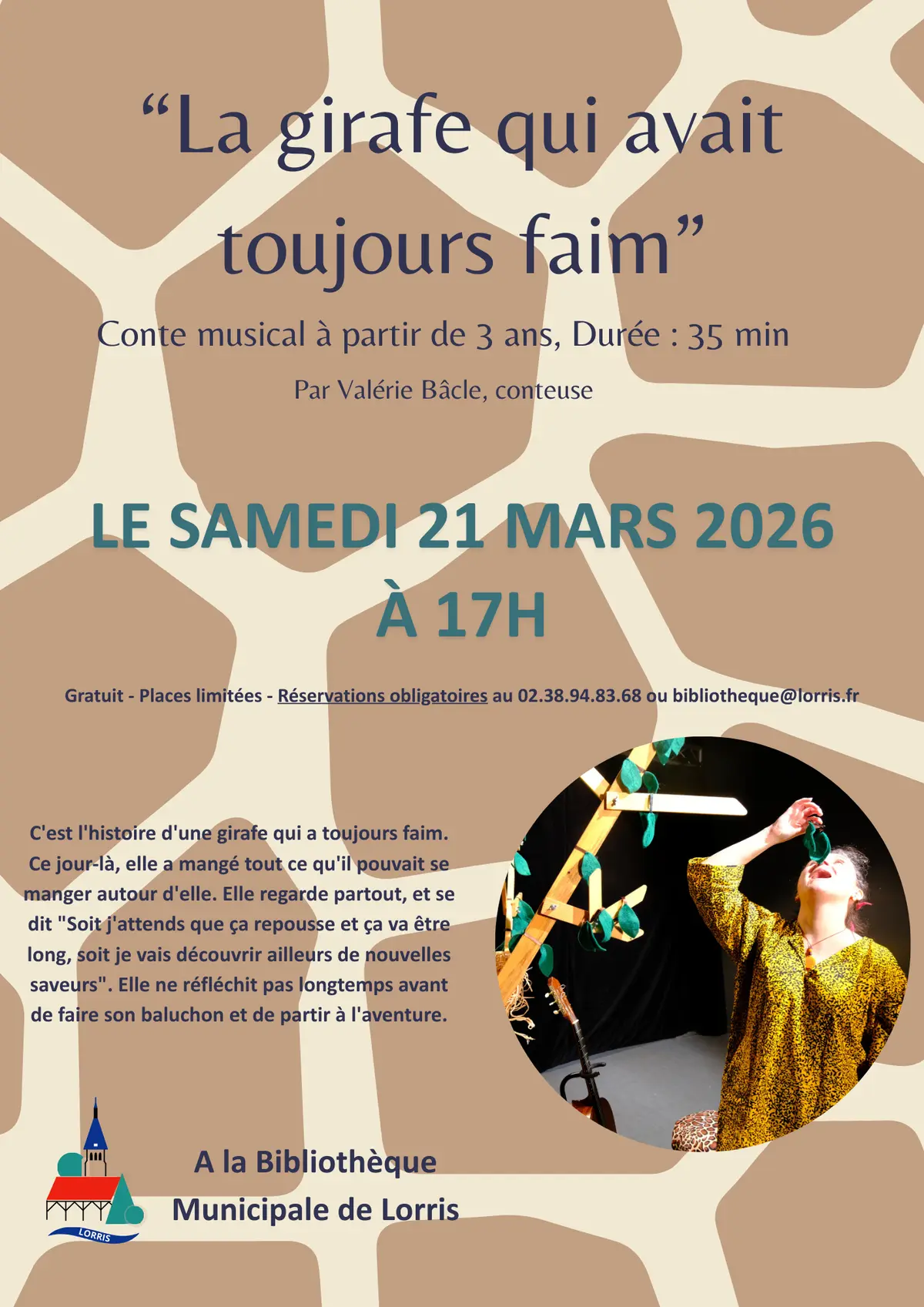 Conte musical La girafe qui avait toujours faim