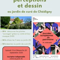 Conte, musique, perception et dessin - journées du patrimoine