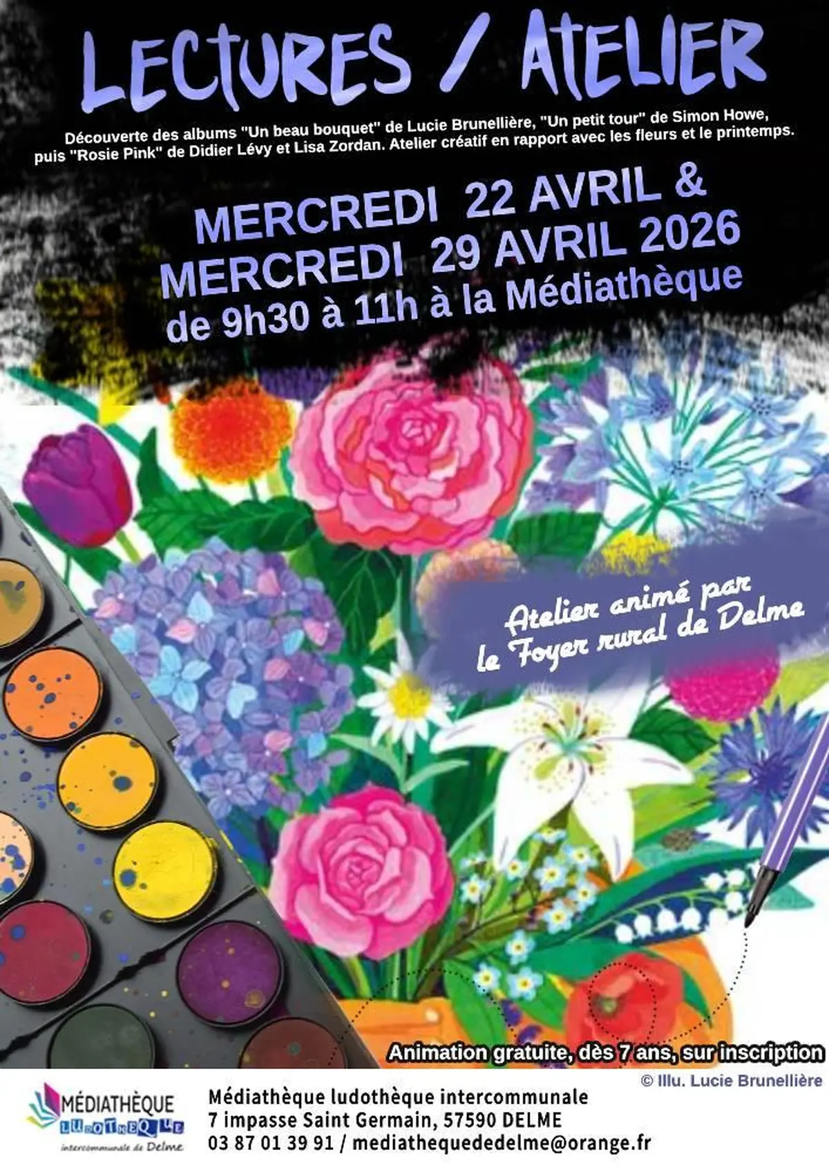 Contes / Atelier « Fleurs et natures »
