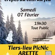 Contes béarnais et crêpes au coin du feu