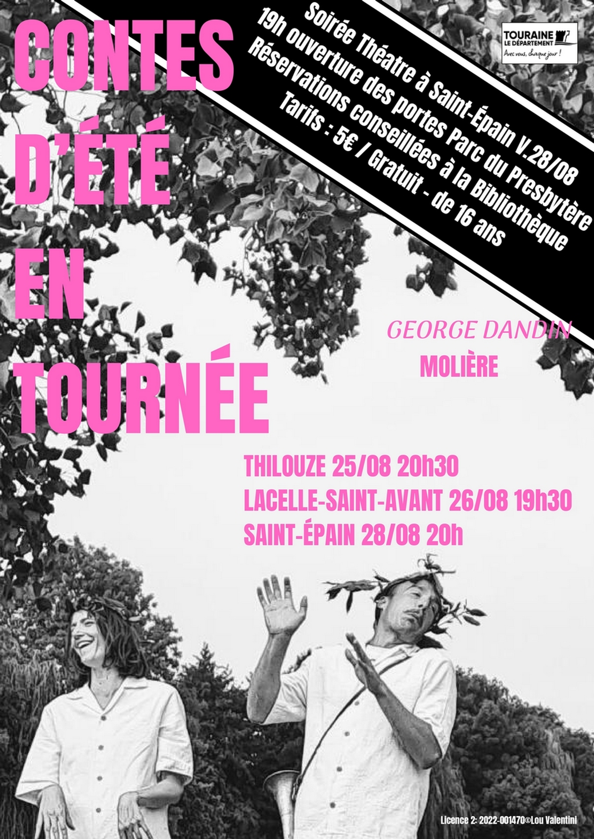 Contes d'été en tournée - George Dandin de Molière